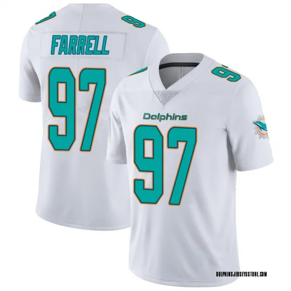 Youth Neil Farrell Miami Dolphins White limited Vapor Untouchable Jersey