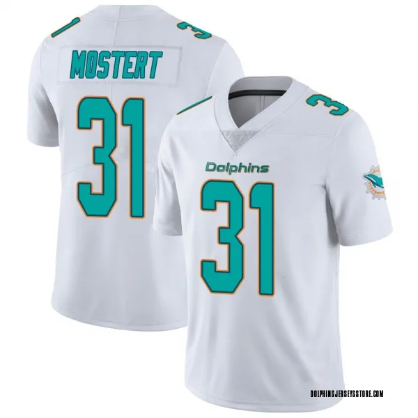 Youth Raheem Mostert Miami Dolphins White limited Vapor Untouchable Jersey
