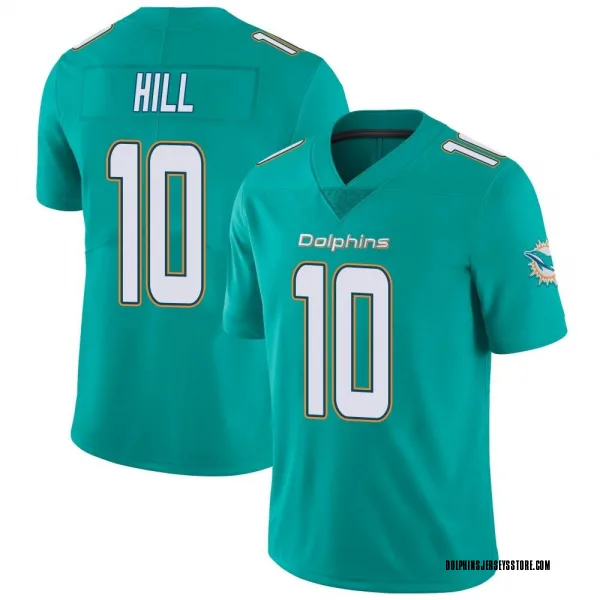 Youth Tyreek Hill Miami Dolphins Limited Aqua Team Color Vapor Untouchable Jersey